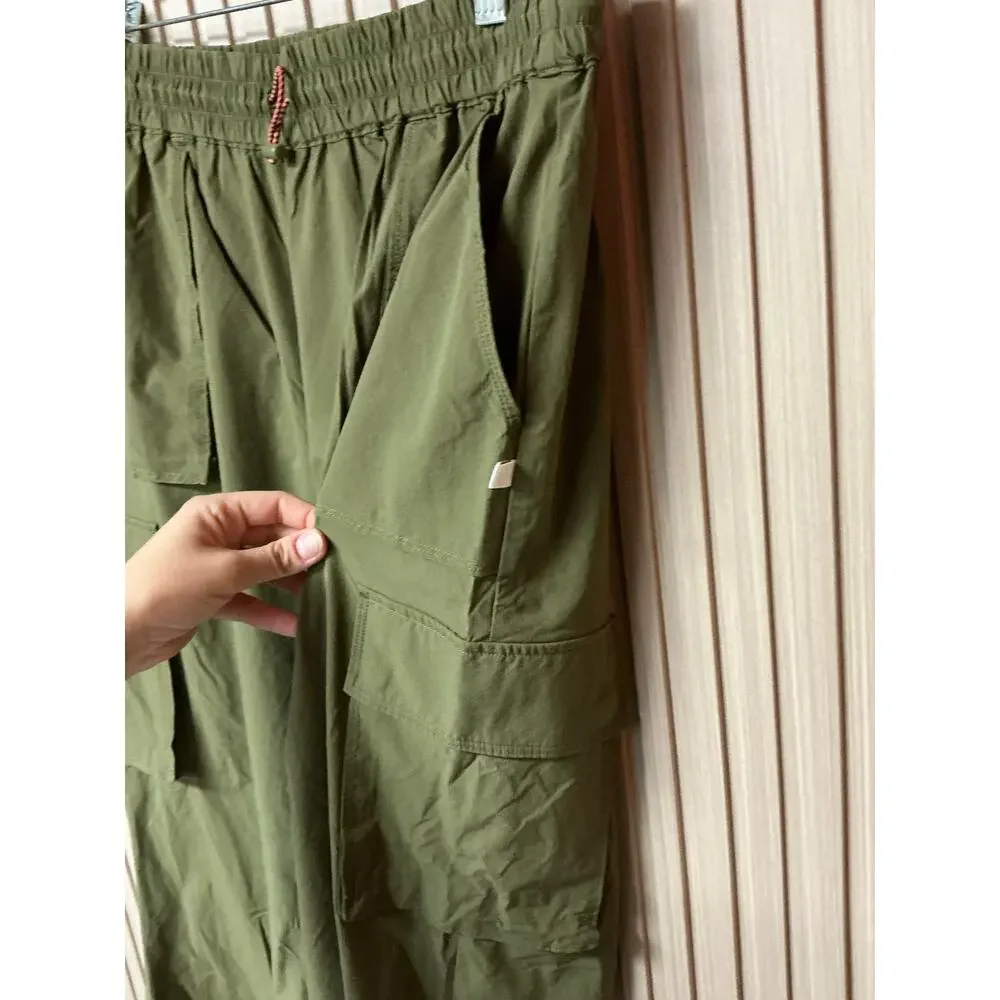 Fabletics Heights Cargo Pant Green Women’s Size L